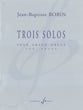 Trois Solos Organ sheet music cover